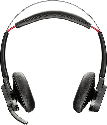 POLY Voyager Focus UC Headset Wireless Head-band Office/Call center Bluetooth Black