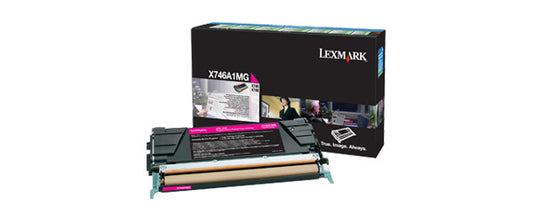 Lexmark X746A1MG toner cartridge 1 pc(s) Original Magenta