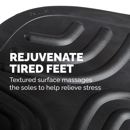 Fellowes Foot Rest Under Desk - Smart Suites Foot Support Ergonomic Foot Rest - Foot Rest Stool for Office & Home - Black