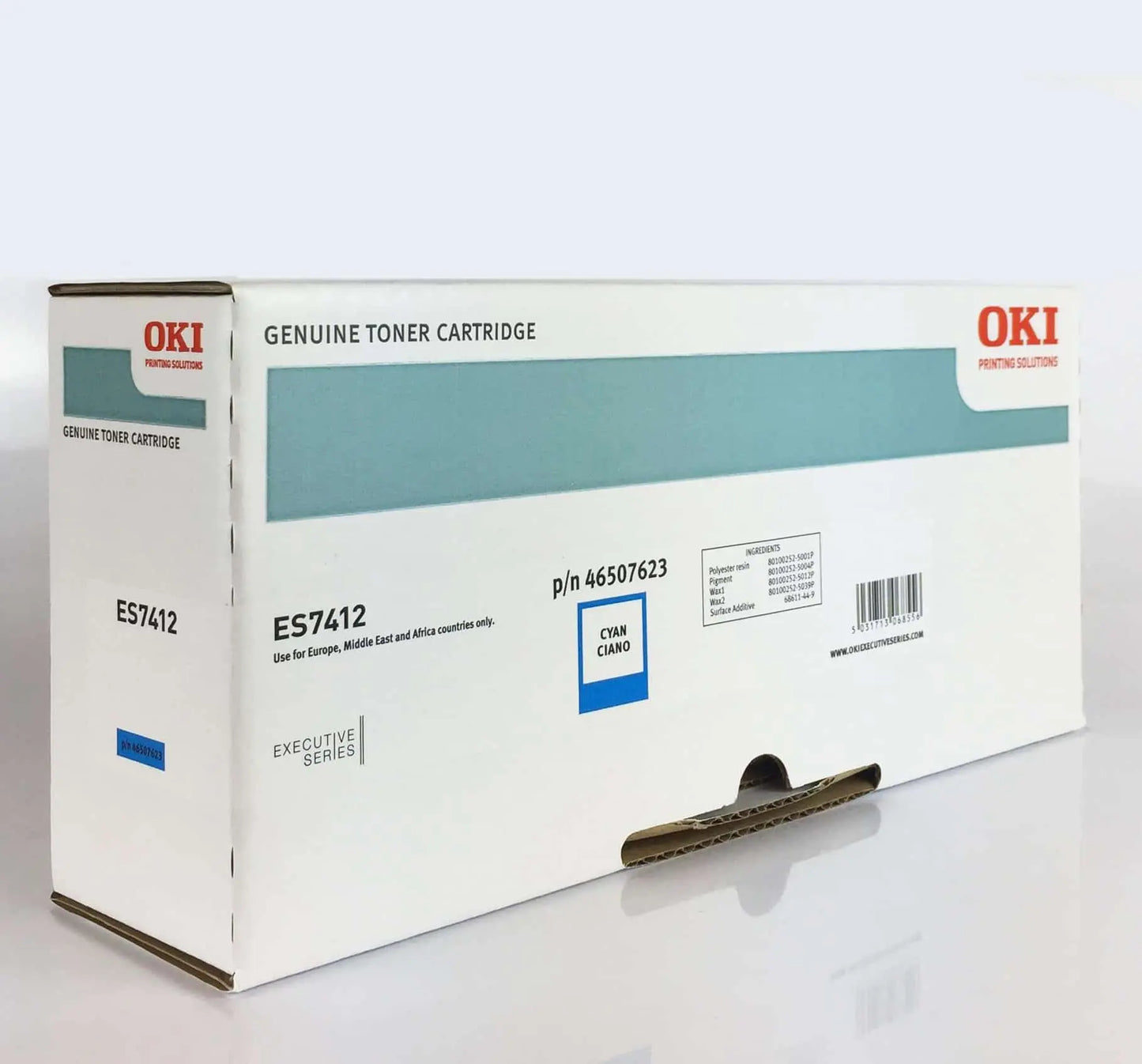 OKI ES7412 CYAN TONER, 46507623