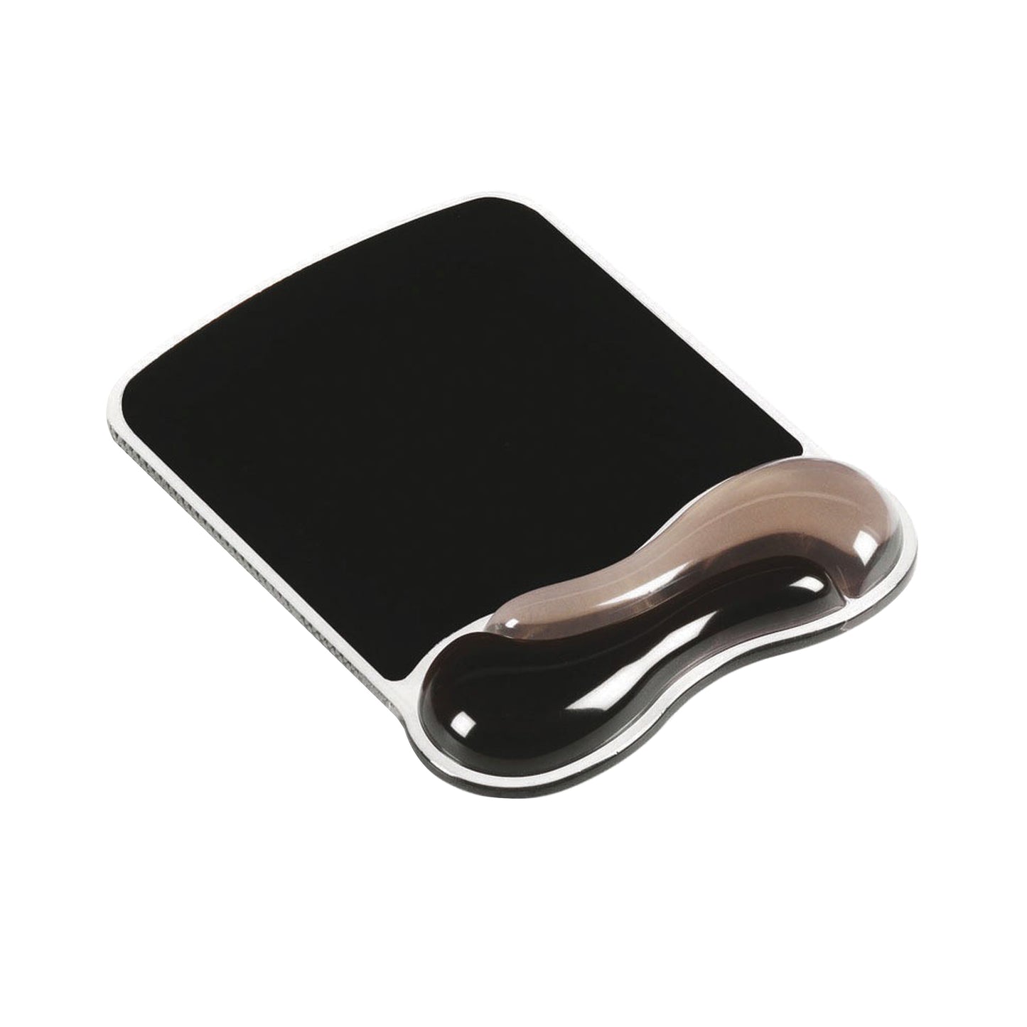 Kensington Duo Gel Mouse Pad with Integrated Wrist Support - Smoke/Black