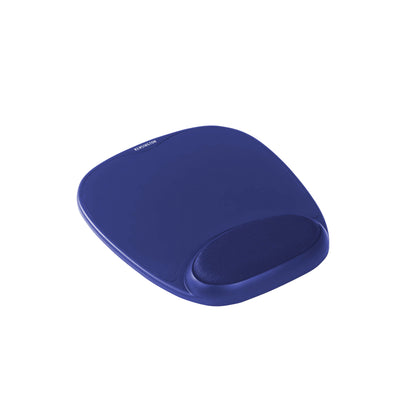 Kensington Foam Mouse Pad with Integrated Wrist Support - Blue