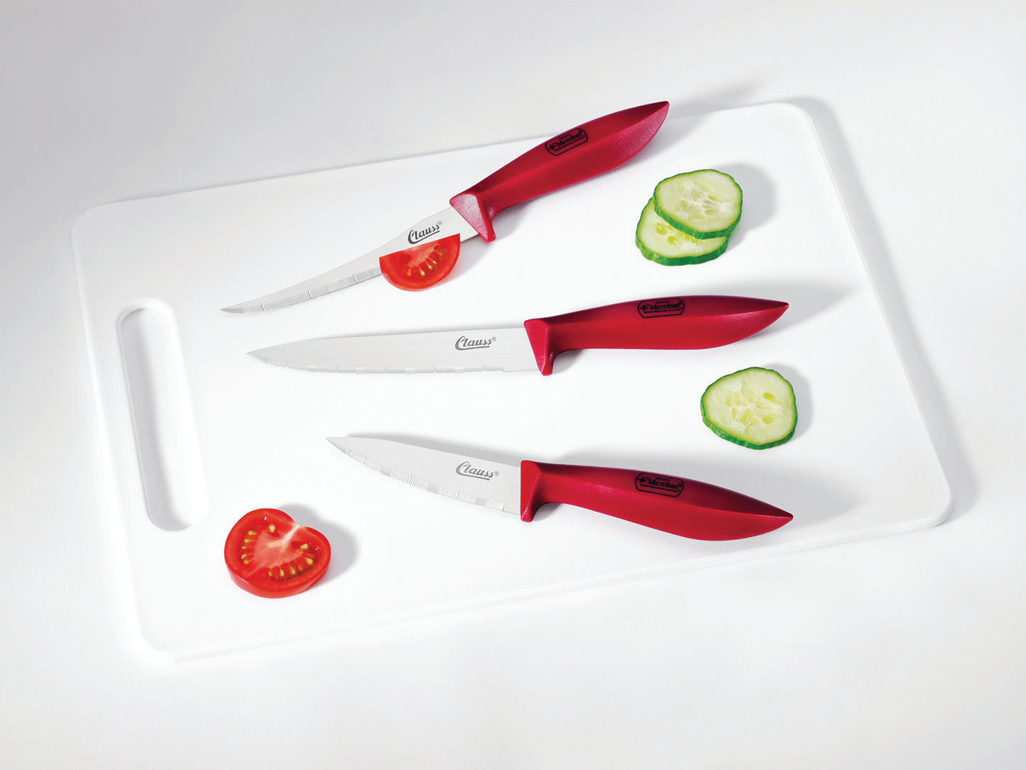 Clauss 3-Piece Paring Vegetable and Utility Kitchen Knife Set CL-80000