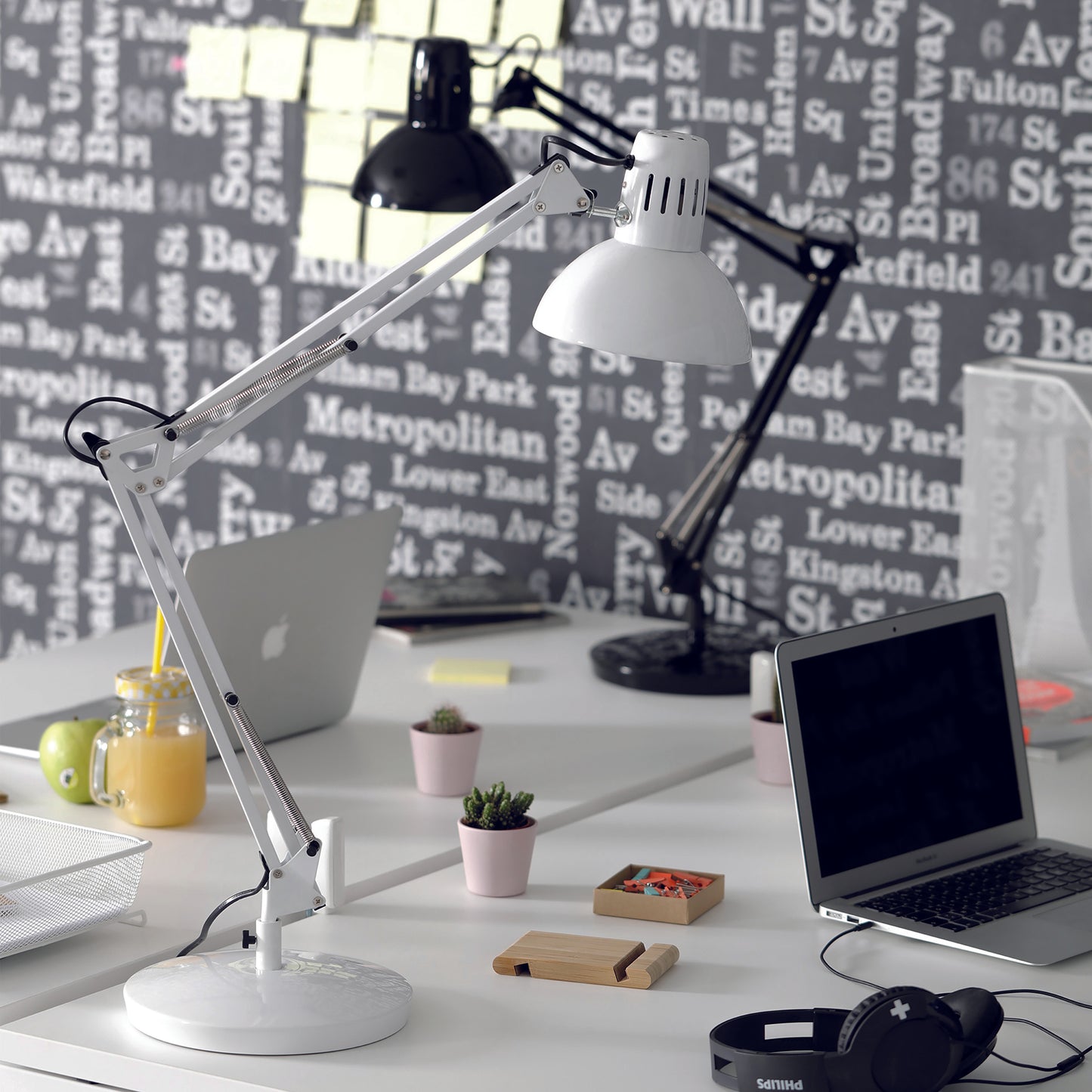 Alba Black Architect Desk Lamp ARCHI N