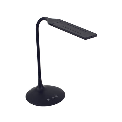 Alba Nomad Two Head Desk Lamp Black LEDTWIN N