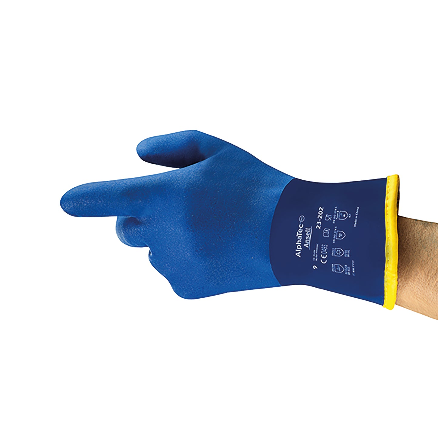 Ansell Alphatec Gloves (Pack of 6) Blue L