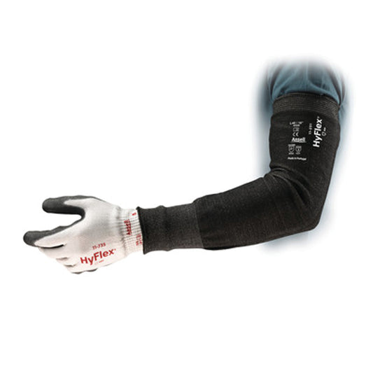 Ansell Hyflex12Inch Sleeve Narrow (Pack of 50) Black 12 inch