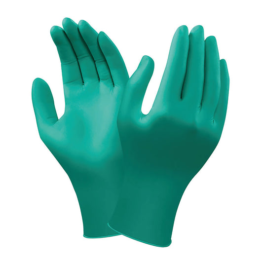 Ansell Touch N Tuff 92-600 Latex Gloves (Pack of 1000) Green XL