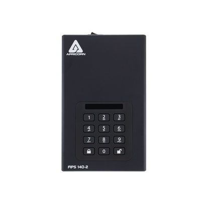 Apricorn Aegis Padlock DT 256-Bit AES-XTS Encryption External Hard Drive 2TB ADT3PL256F2000EM