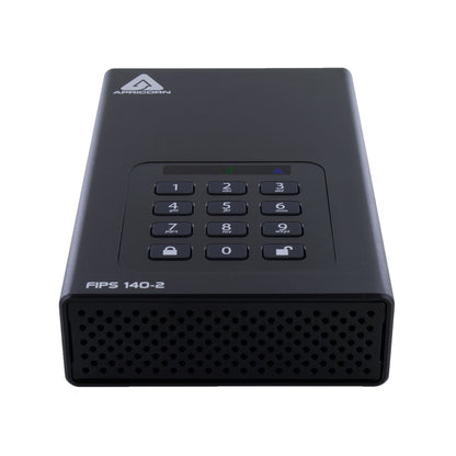Apricorn Aegis Padlock DT 256-Bit AES-XTS Encryption External Hard Drive 6TB ADT3PL256F6000EM
