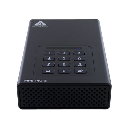 Apricorn Aegis Padlock DT 256-Bit AES-XTS Encryption External Hard Drive 8TB ADT3PL256F8000EM