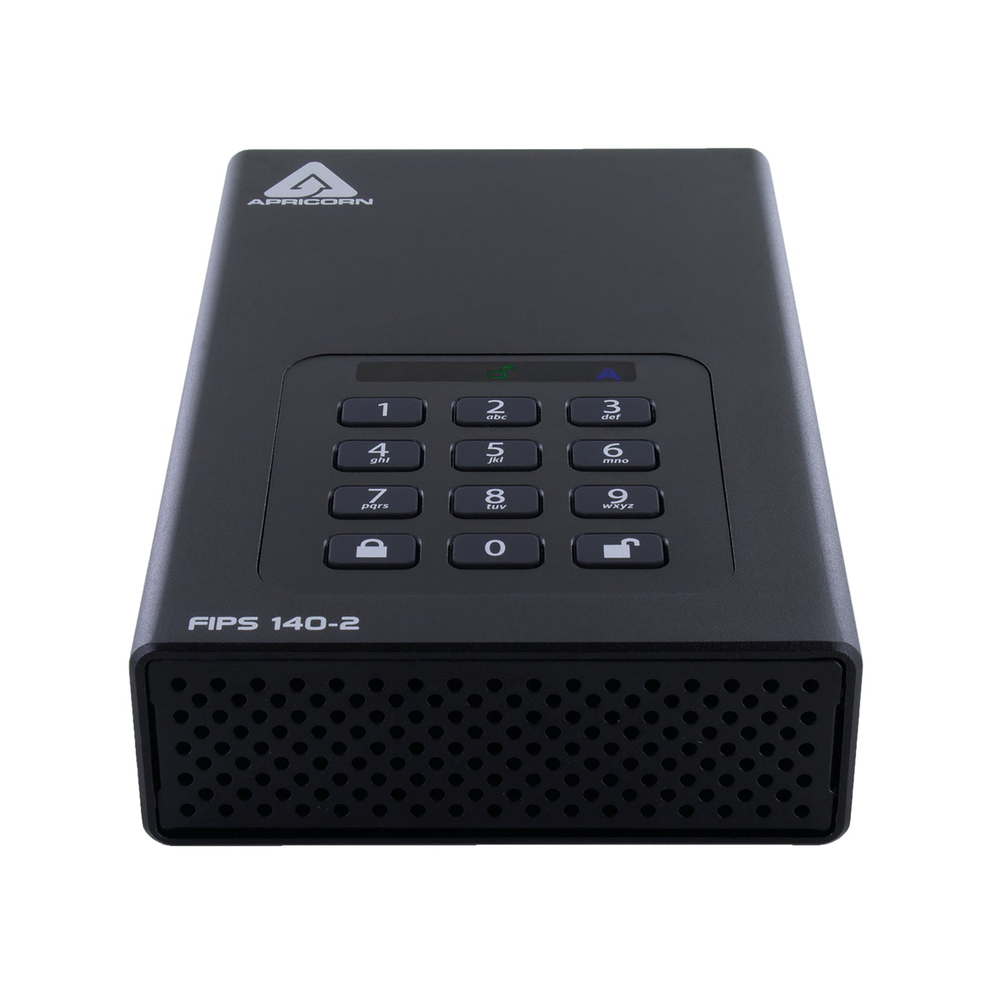 Apricorn Aegis Padlock DT 256-Bit AES-XTS Encryption External Hard Drive 10TB ADT3PL256F10TBEM