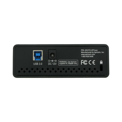 Apricorn Aegis Padlock DT 256-Bit AES-XTS Encryption External Hard Drive 10TB ADT3PL256F10TBEM