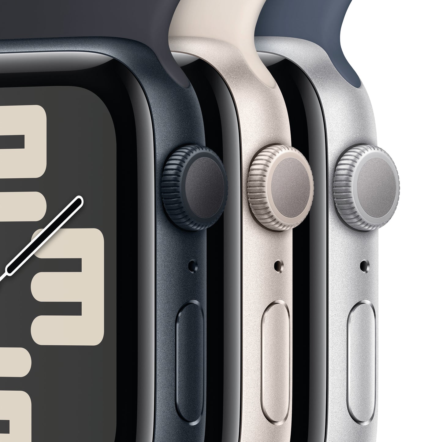 Apple Watch SE 2022 OLED Touchscreen 32GB Wi-Fi GPS 44mm Medium/Large MR9Y3QA/A