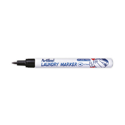 Artline 750 Laundry Marker Bullet Tip Fine Black (Pack of 12) A750
