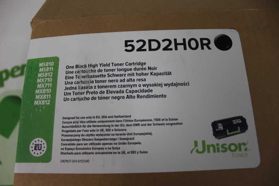 Lexmark 52D2H0R toner cartridge 1 pc(s) Original Black