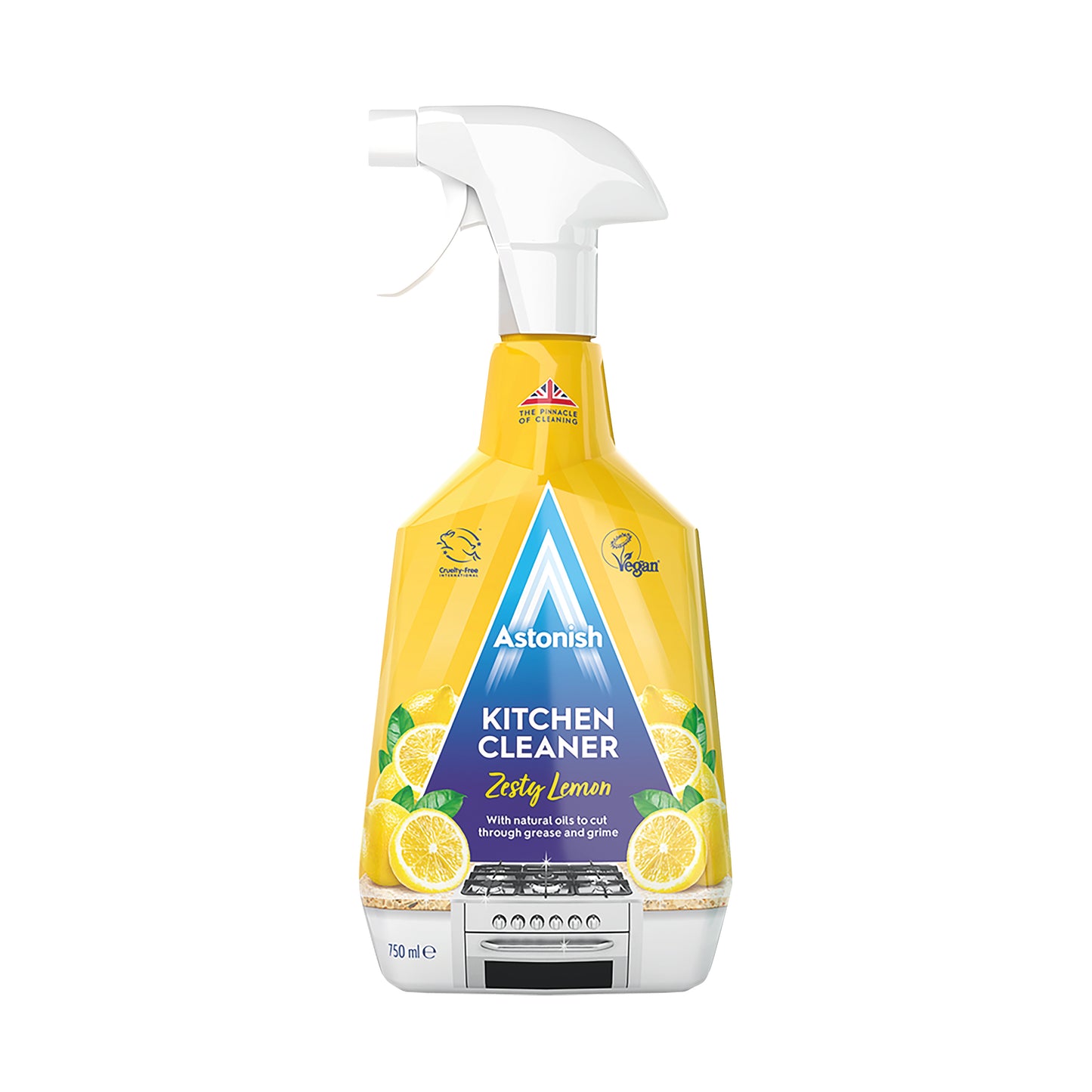 Astonish Kitchen Cleaner 750ml Blue (Pack of 12) AST09618