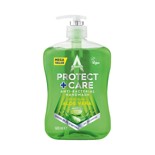 Astonish Anti Back Handwash 600ml Aloe Vera Green (Pack of 12) AST21183