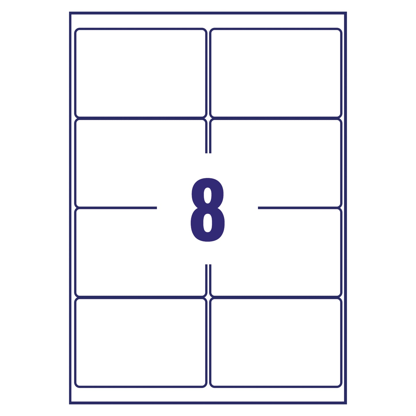 Avery Ultra Resistant Labels 74x105mm (Pack of 160) B3427-20