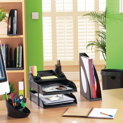 Avery Desktop Range Eco Pen Pot Black DR450BLK