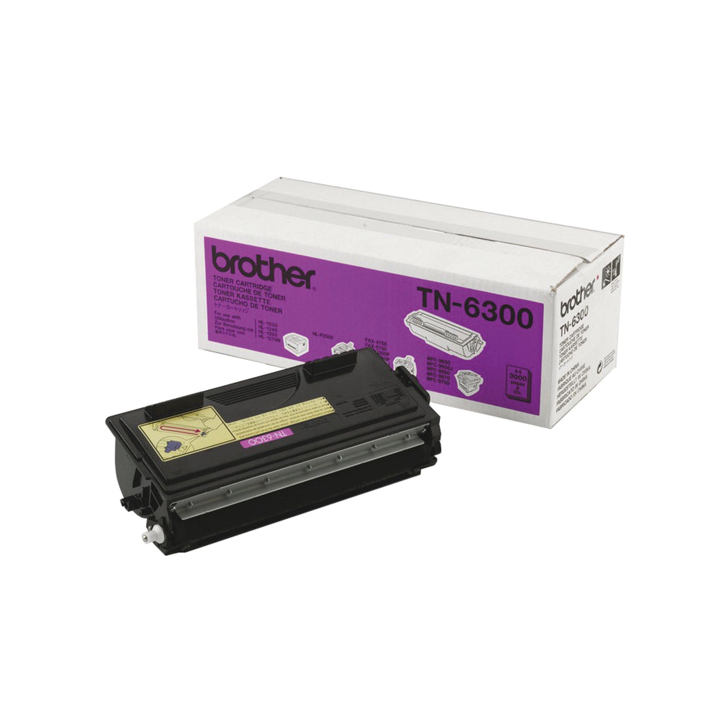 Brother TN-6300 toner cartridge 1 pc(s) Original Black