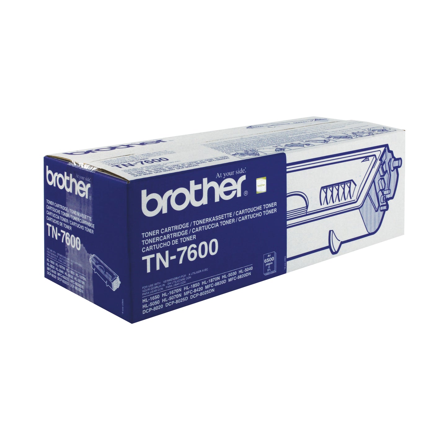 Brother TN-7600 toner cartridge 1 pc(s) Original Black