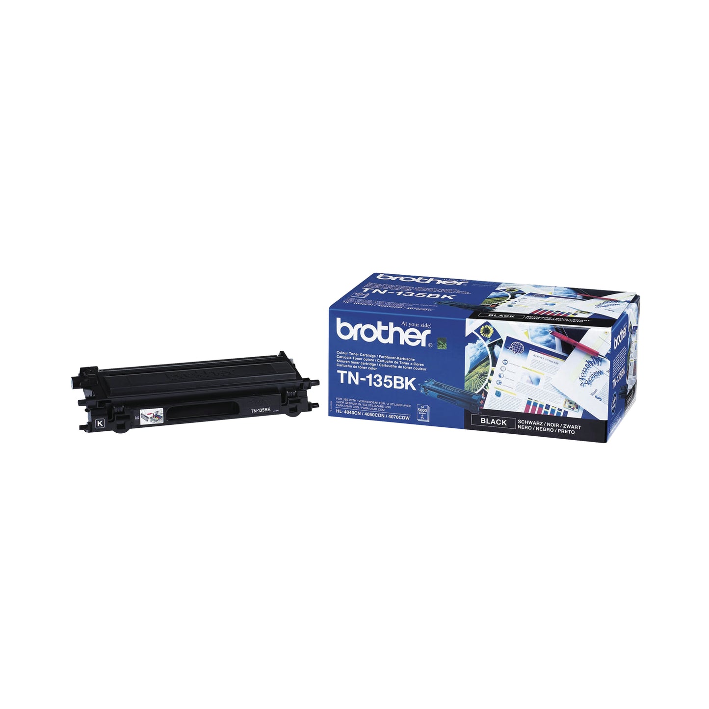 Brother TN-135BK Toner Cartridge High Yield Black TN135BK