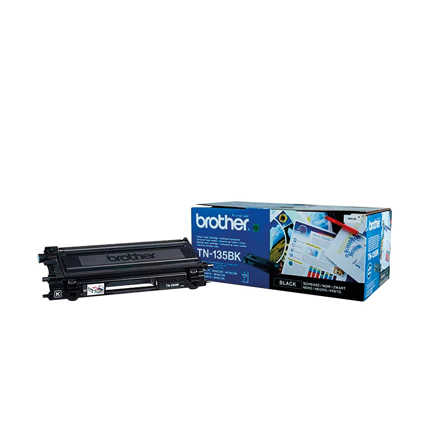 Brother TN-135BK Toner Cartridge High Yield Black TN135BK