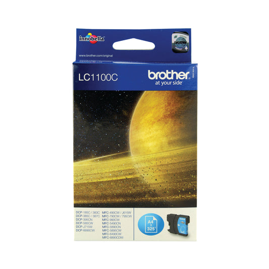 Brother LC1100C Inkjet Cartridge Cyan LC1100C