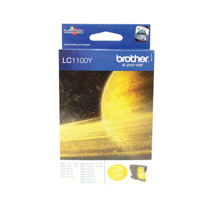 Brother LC1100Y Inkjet Cartridge Yellow LC1100Y