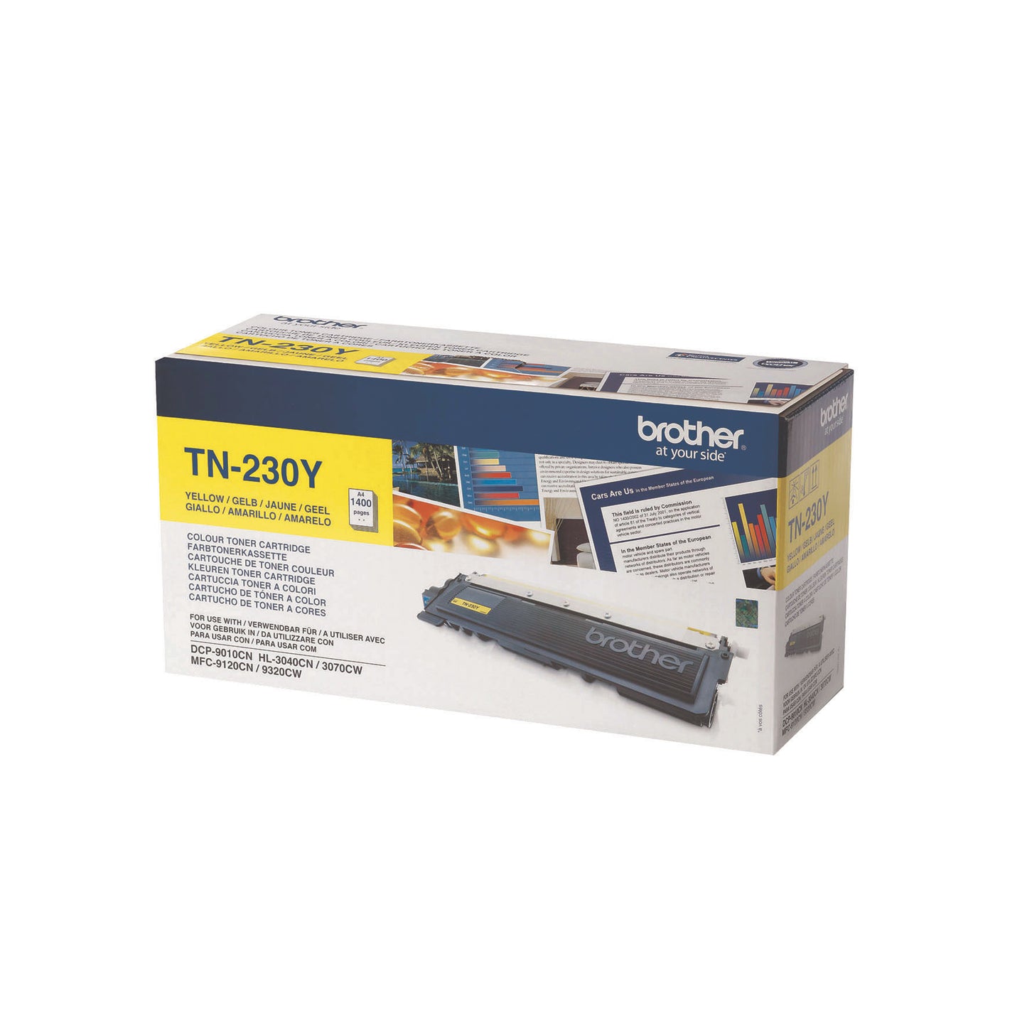 Brother TN-230Y Toner Cartridge Yellow TN230Y