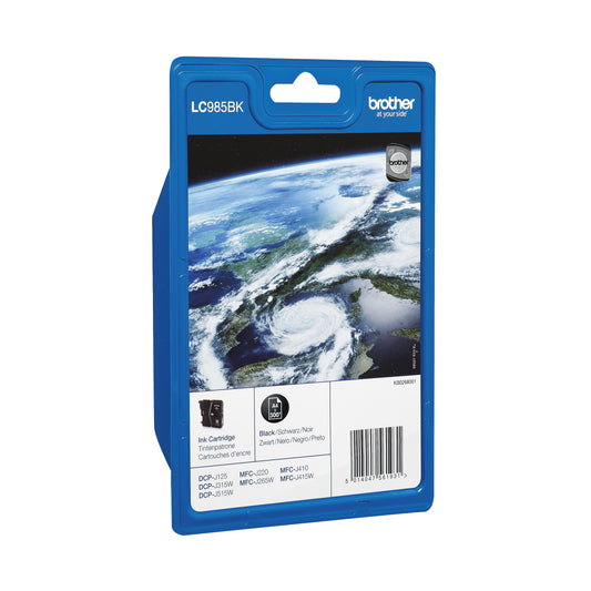 Brother LC985BK Inkjet Cartridge Black LC985BK