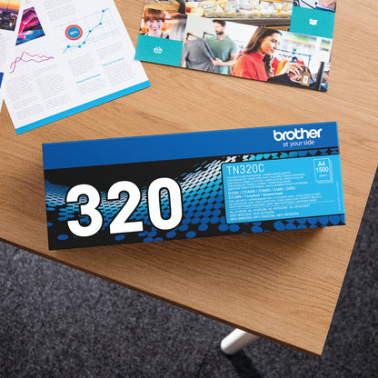 Brother TN-320C toner cartridge 1 pc(s) Original Cyan