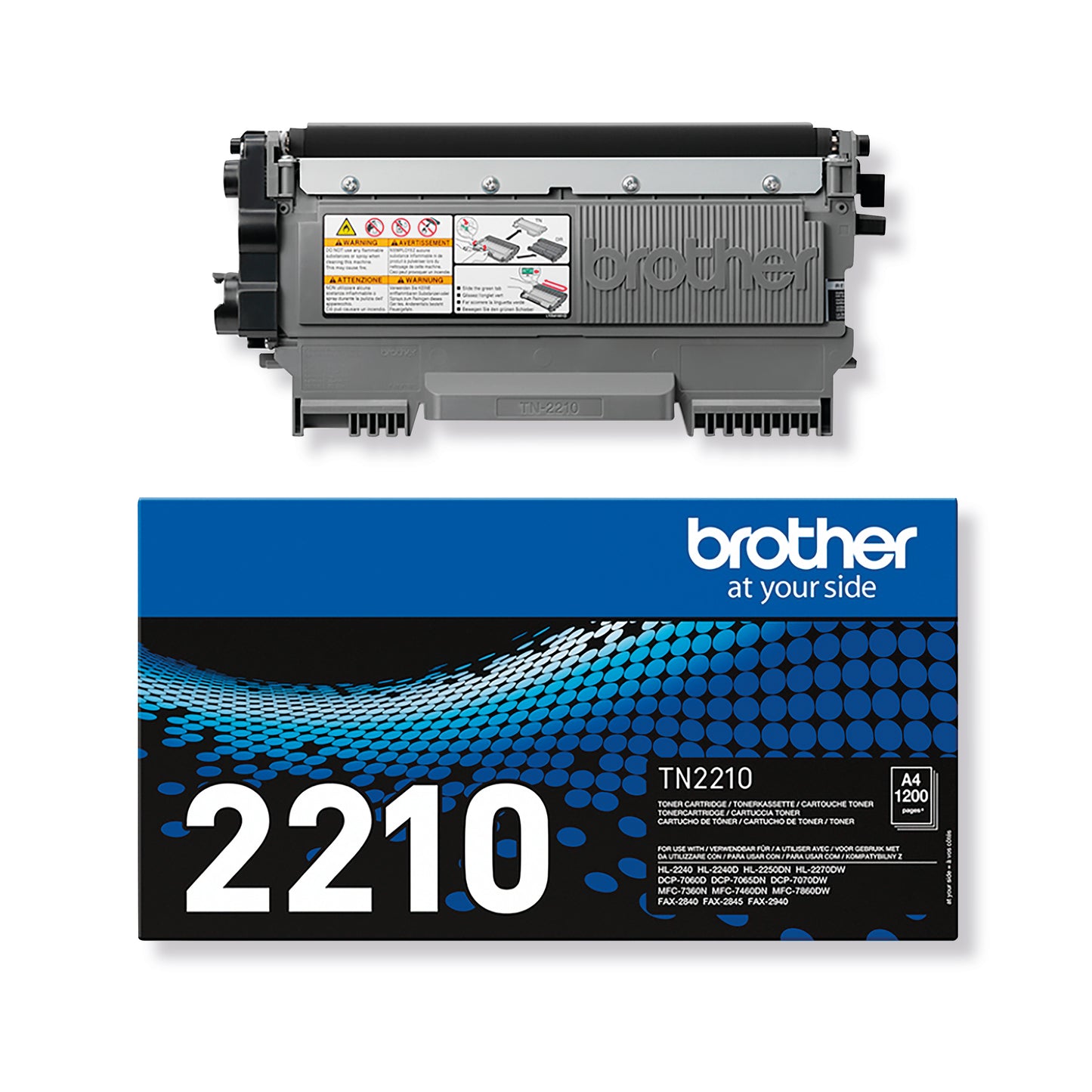 Brother TN-2210 toner cartridge 1 pc(s) Original Black