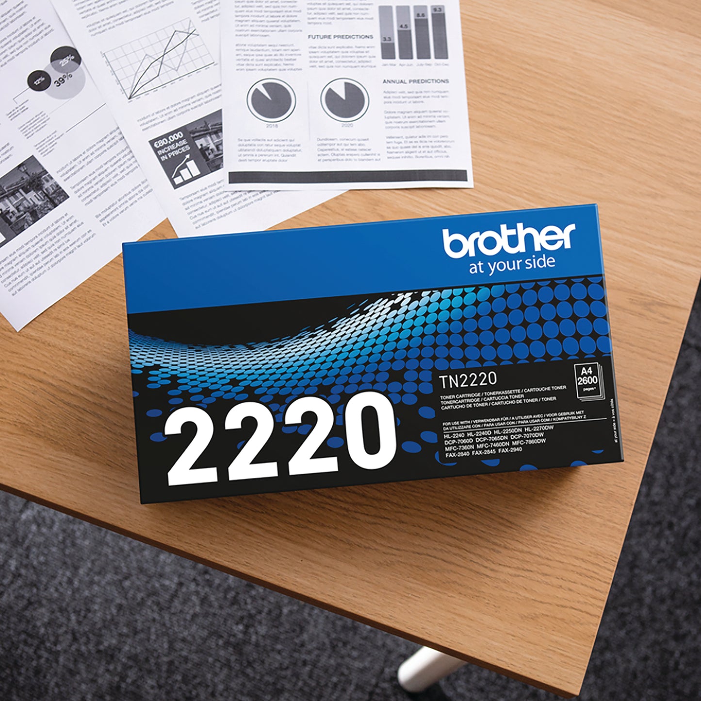 Brother TN-2220 toner cartridge 1 pc(s) Original Black