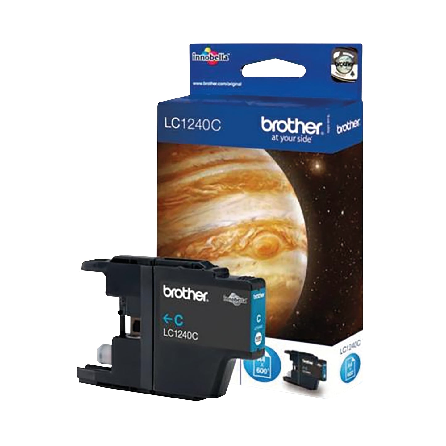 Brother LC1240C ink cartridge 1 pc(s) Original Cyan