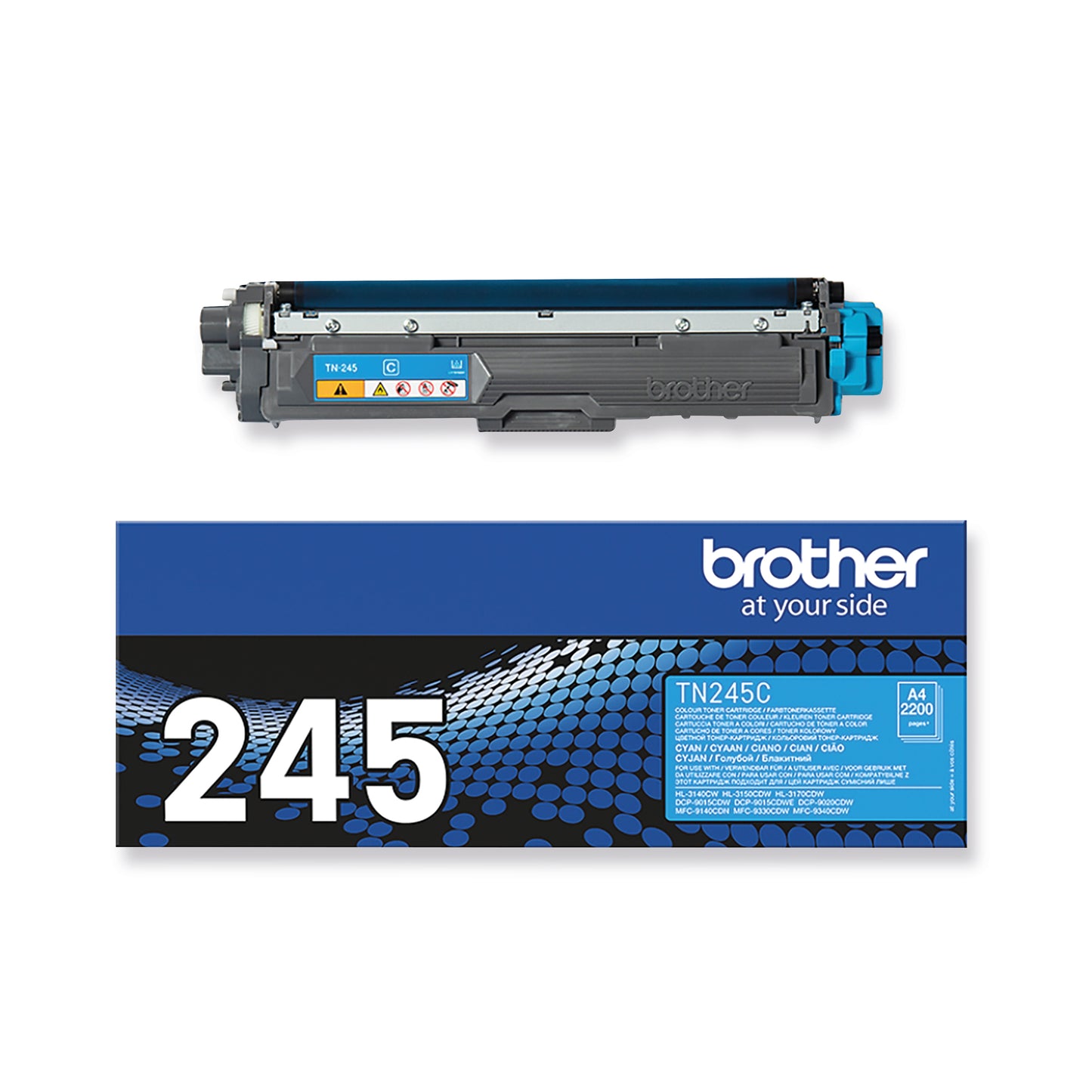 Brother TN-245C Toner Cartridge High Yield Cyan TN245C