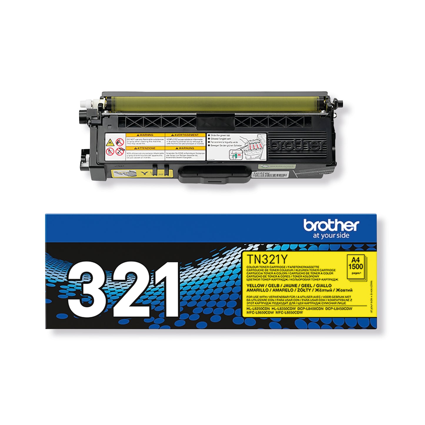 Brother TN-321Y toner cartridge 1 pc(s) Original Yellow