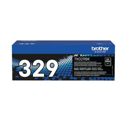 Brother TN-329BK toner cartridge 1 pc(s) Original Black