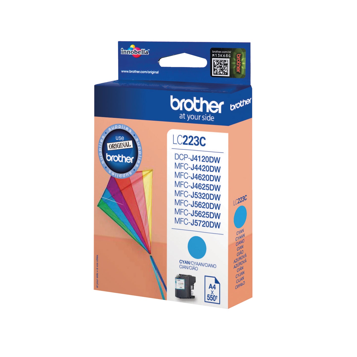 Brother LC223C Inkjet Cartridge Cyan LC223C