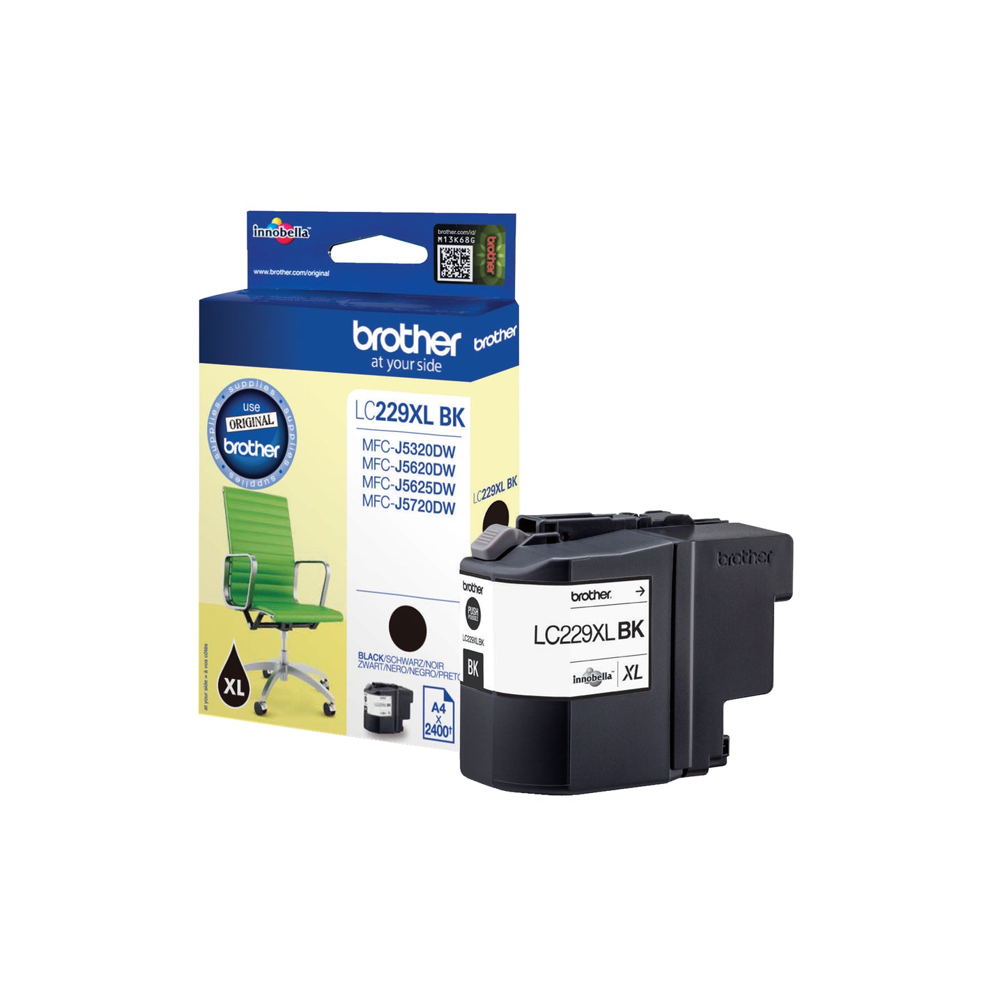 Brother LC229XLBK ink cartridge 1 pc(s) Original Black