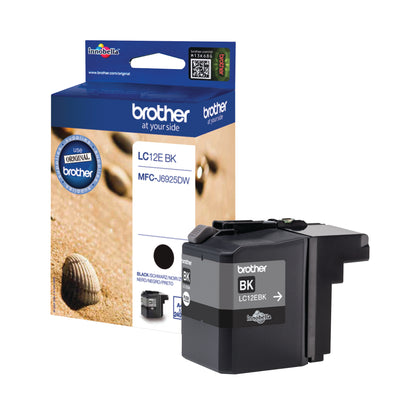 Brother LC12EBK ink cartridge 1 pc(s) Original Black