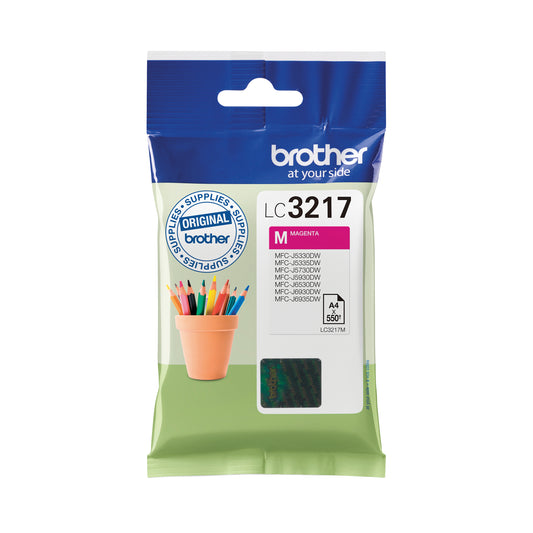 Brother LC3217M Inkjet Cartridge Magenta LC3217M