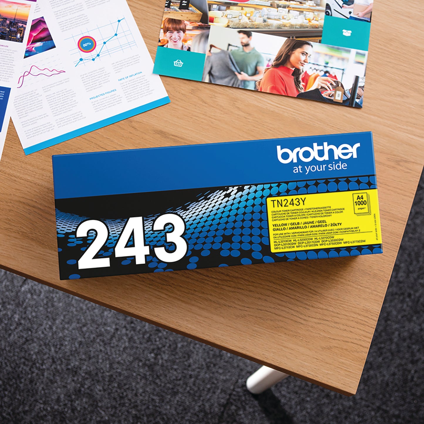 Brother TN-243Y Toner Cartridge Yellow TN243Y