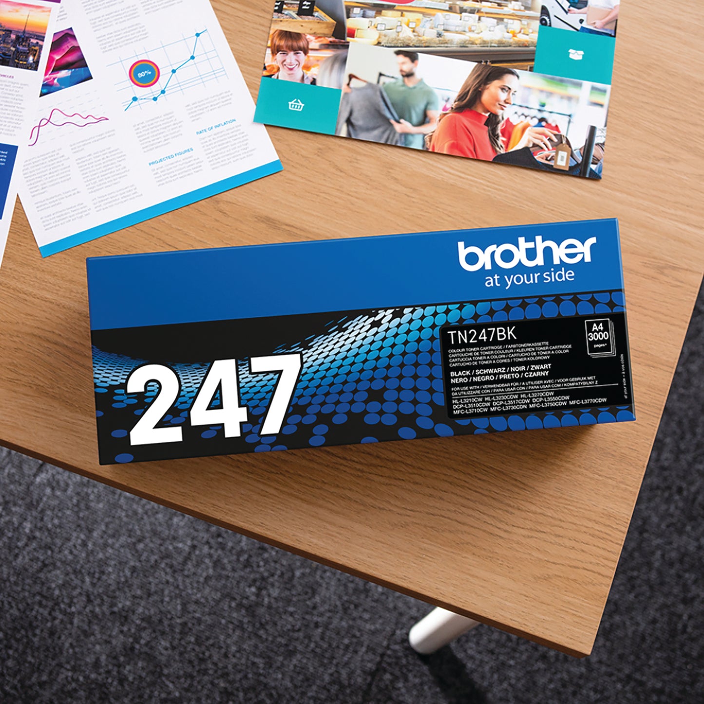 Brother TN-247BK toner cartridge 1 pc(s) Original Black