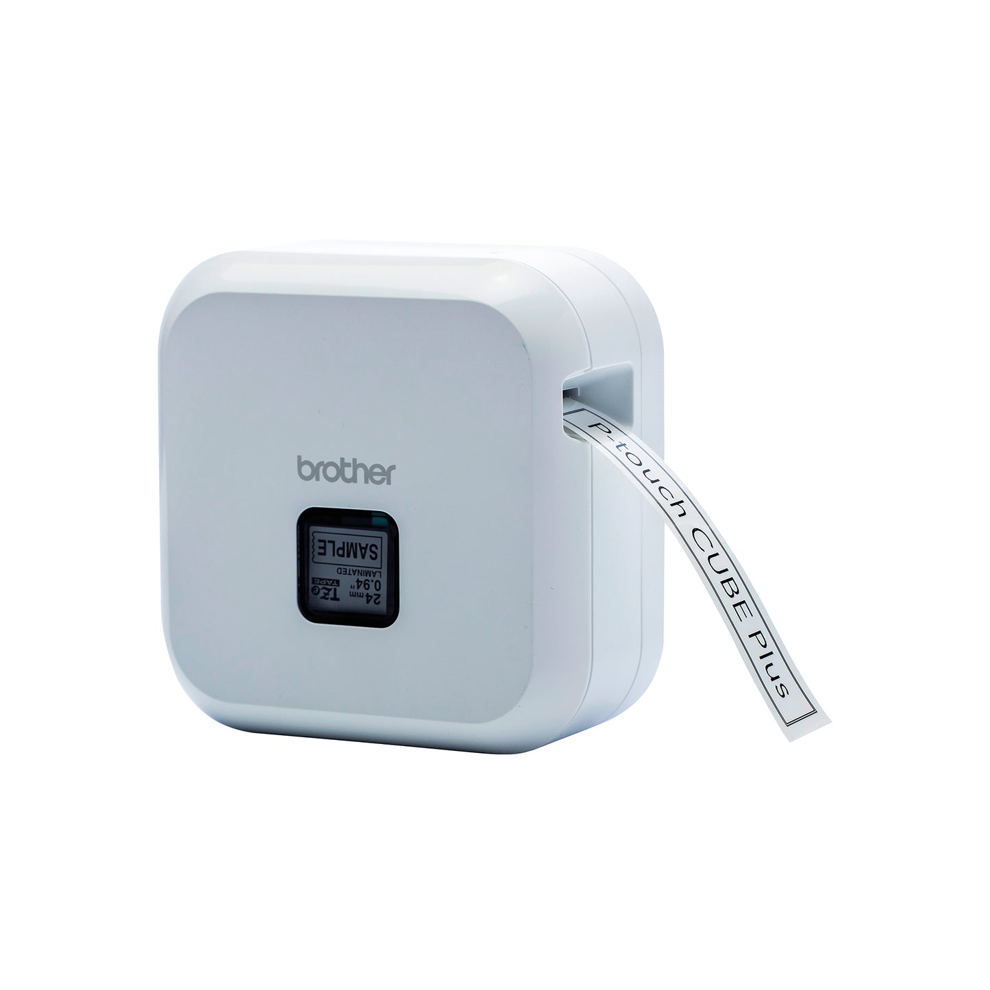 Brother P-touch Cube Plus Label Printer with Bluetooth White PTP710BTHZ1