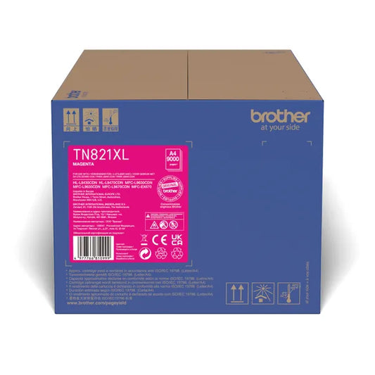 Brother TN-821XLM Toner Cartridge High Yield Magenta TN821XLM