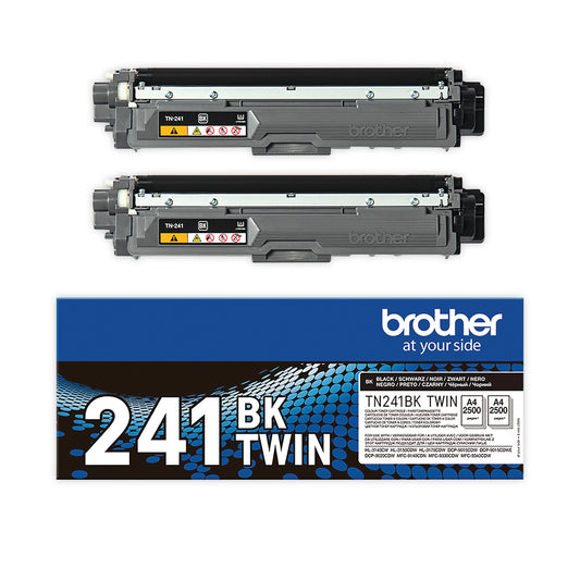 Brother TN-241BKTWIN Toner Cartridge Twin Pack Black TN241BKTWIN