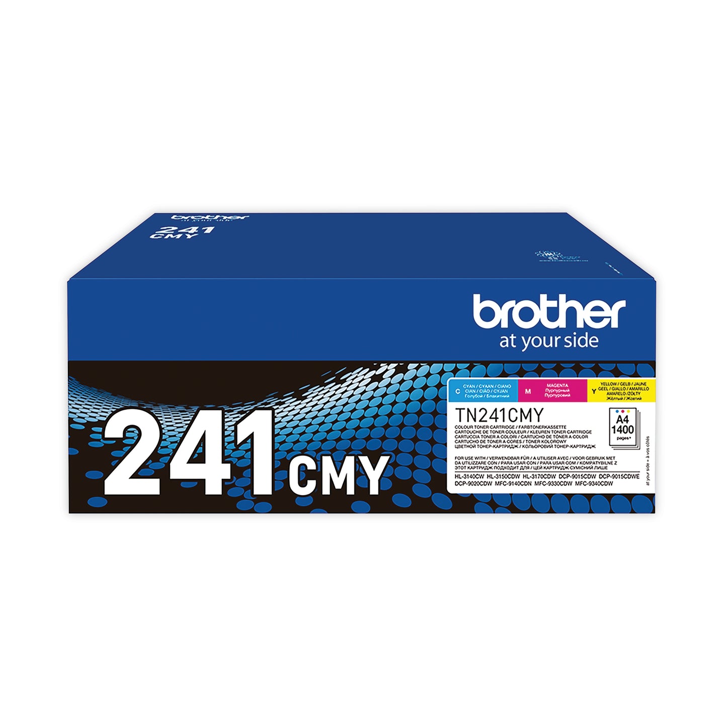 Brother TN-241CMY Toner Cartridge (Pack of 3) CMY TN241CMY