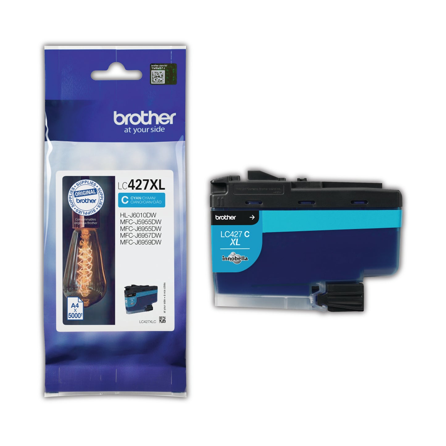 Brother LC427XLC ink cartridge 1 pc(s) Original Cyan